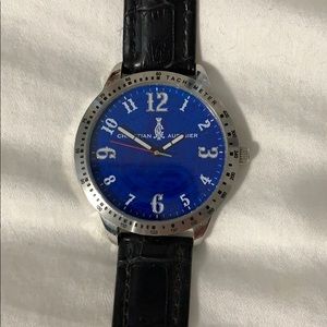 Christian Audigier blue face watch